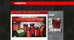 Desktop Screenshot of magnekon.com